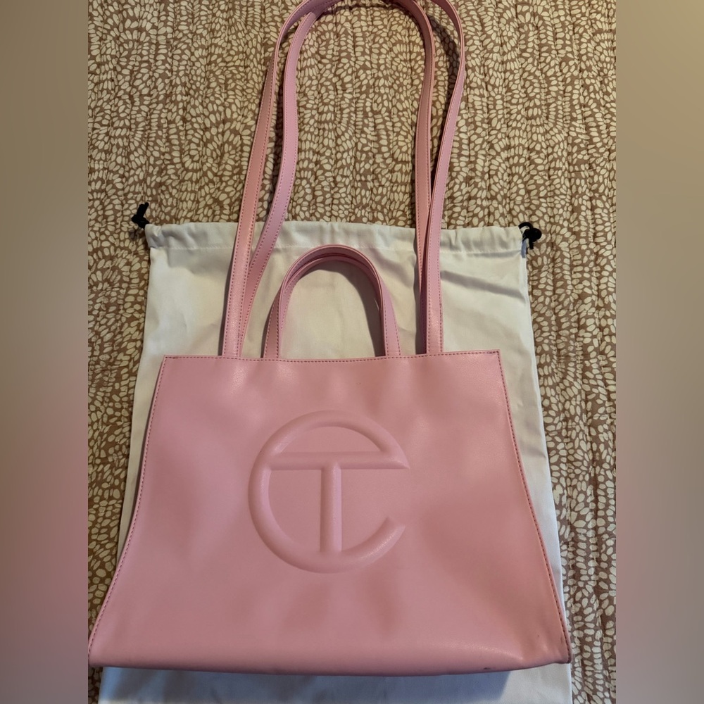 Bubblegum Pink Telfar Medium Bag